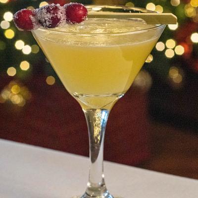 Partridge in a Pear Tree Cocktail.