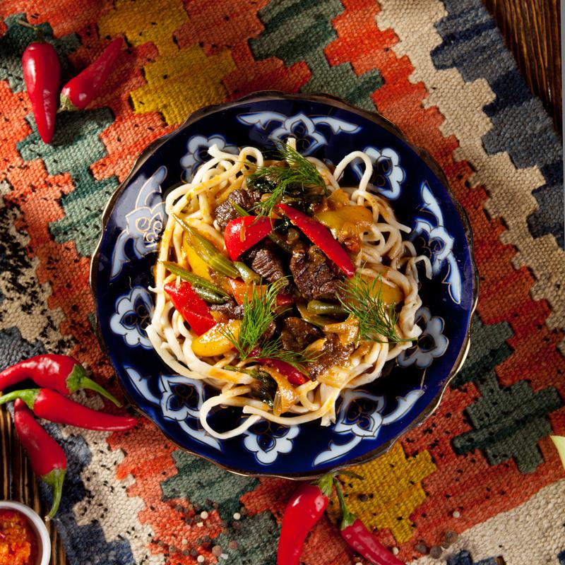 Uyghur -Laghman (Uyghur noodle) photo