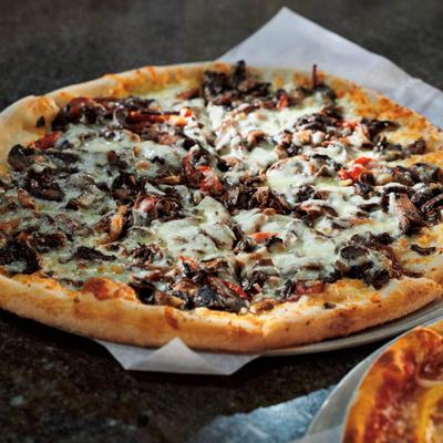 Melino olives pizza