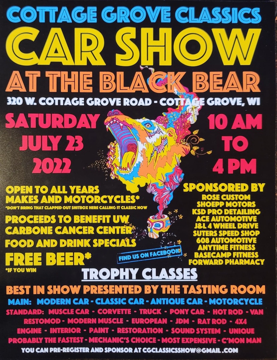 Cottage Grove Classics Car Show event photo