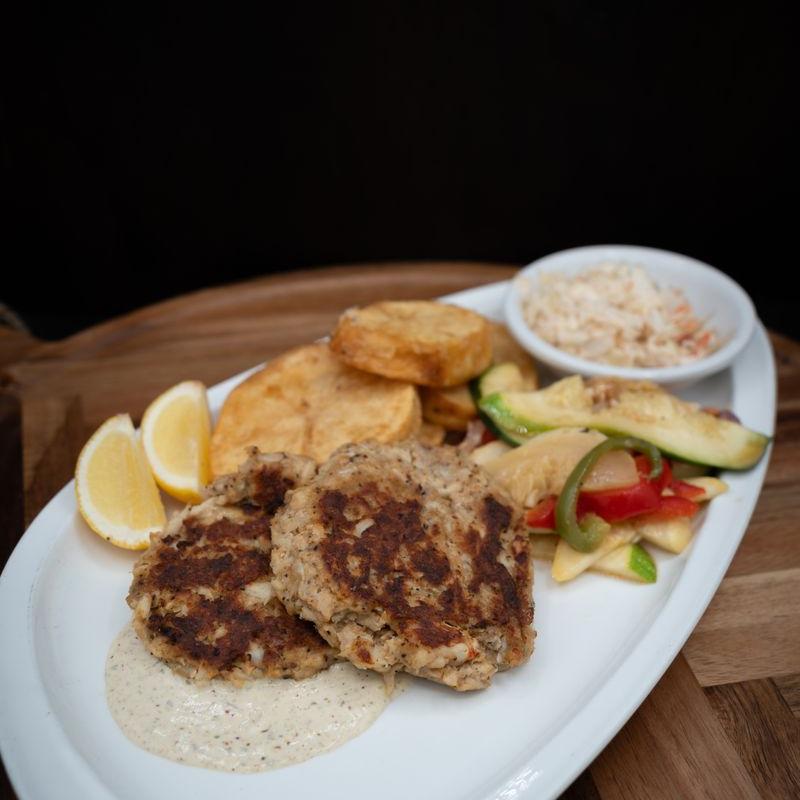 Two Jumbo Crab Cakes photo