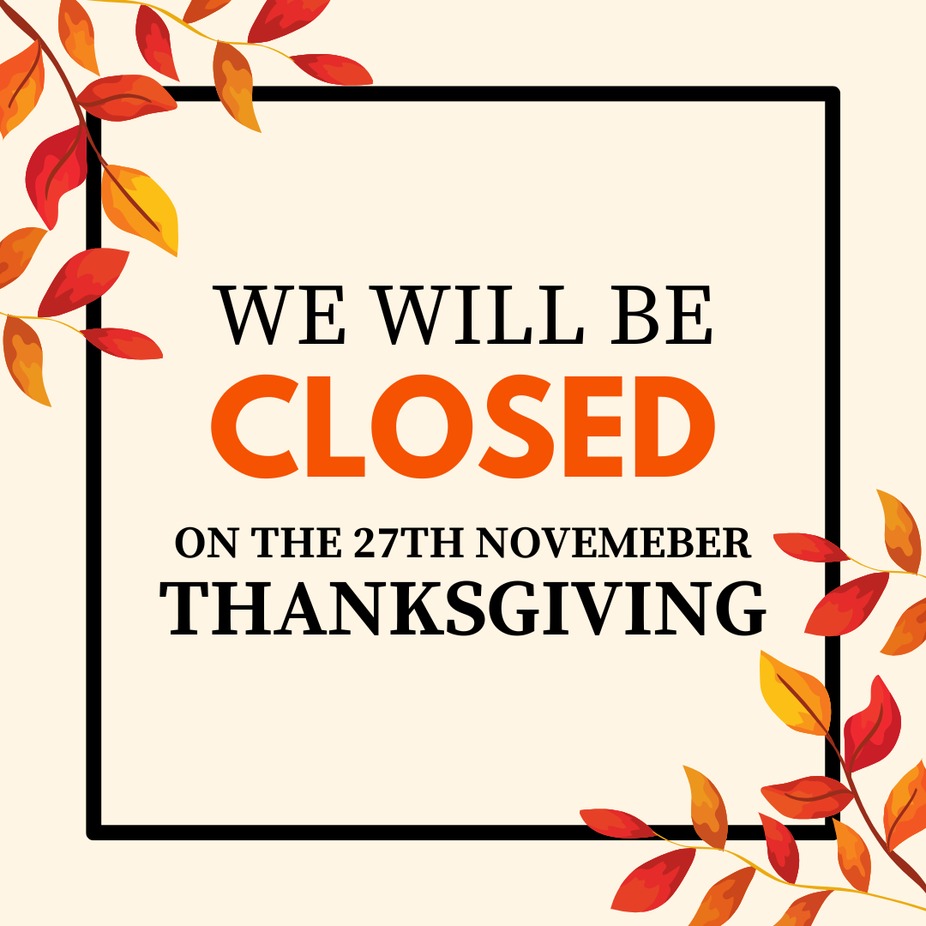 CLOSED THANKSGIVING event photo