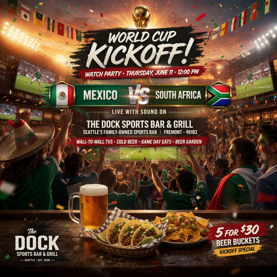 World Cup Kickoff Watch Party — Mexico vs South Africa! event photo