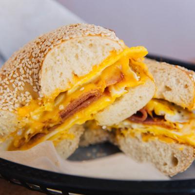 Pork Roll, Egg and Cheese Sandwich