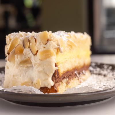 Almond cake.