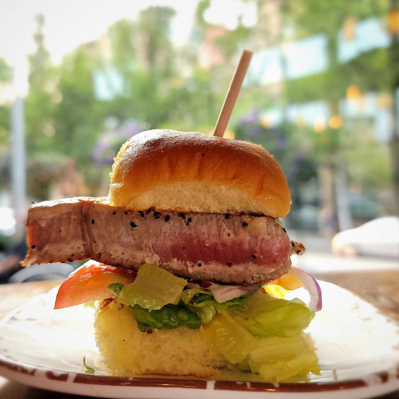 Seared Wild Ahi Tuna Steak Slider photo