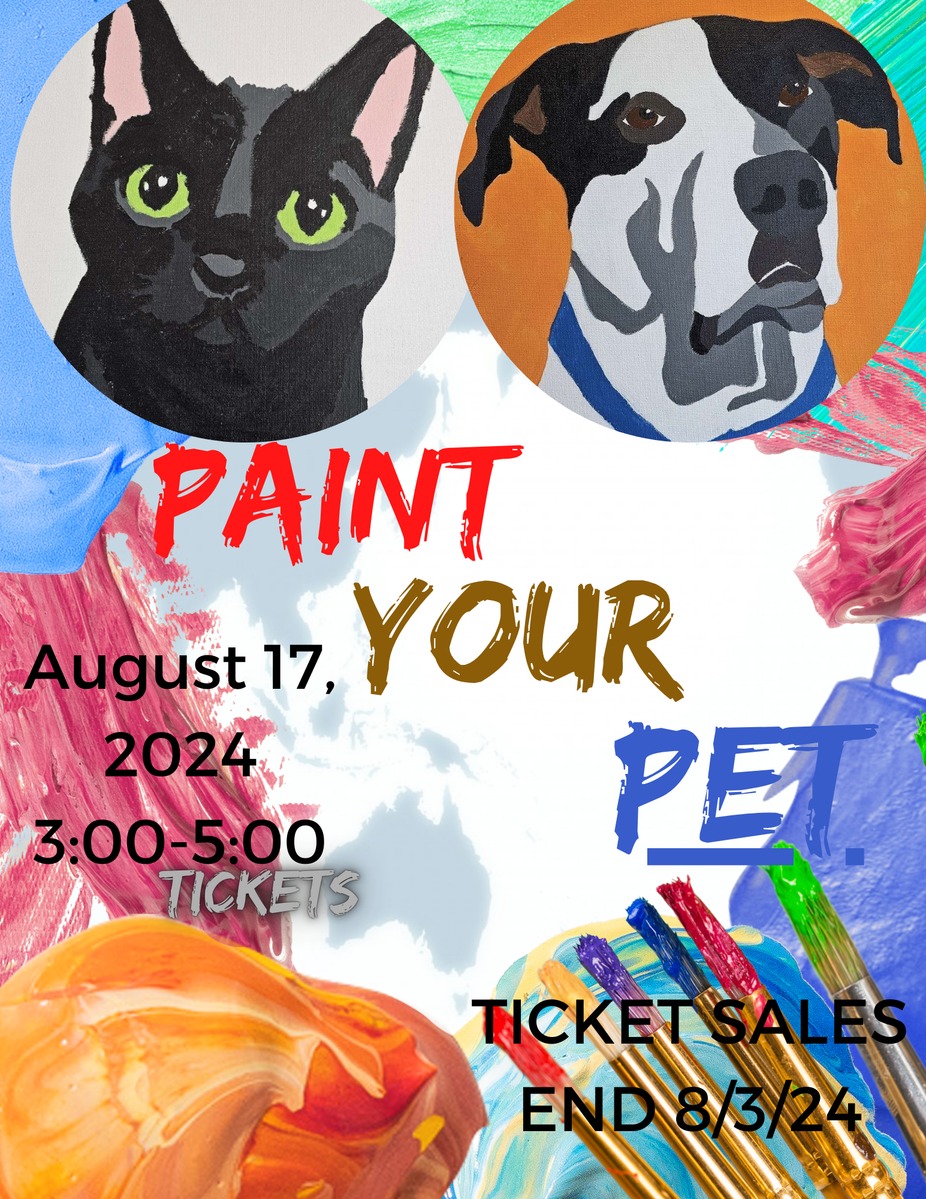 Paint Your Pet event photo
