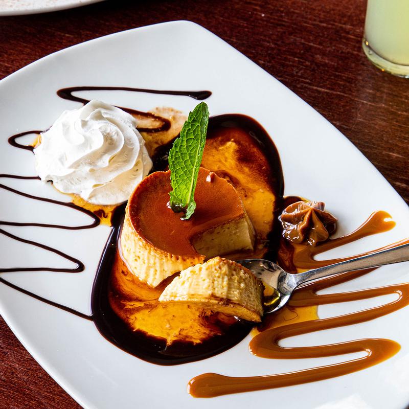 Flan Con Dulce De Leche photo