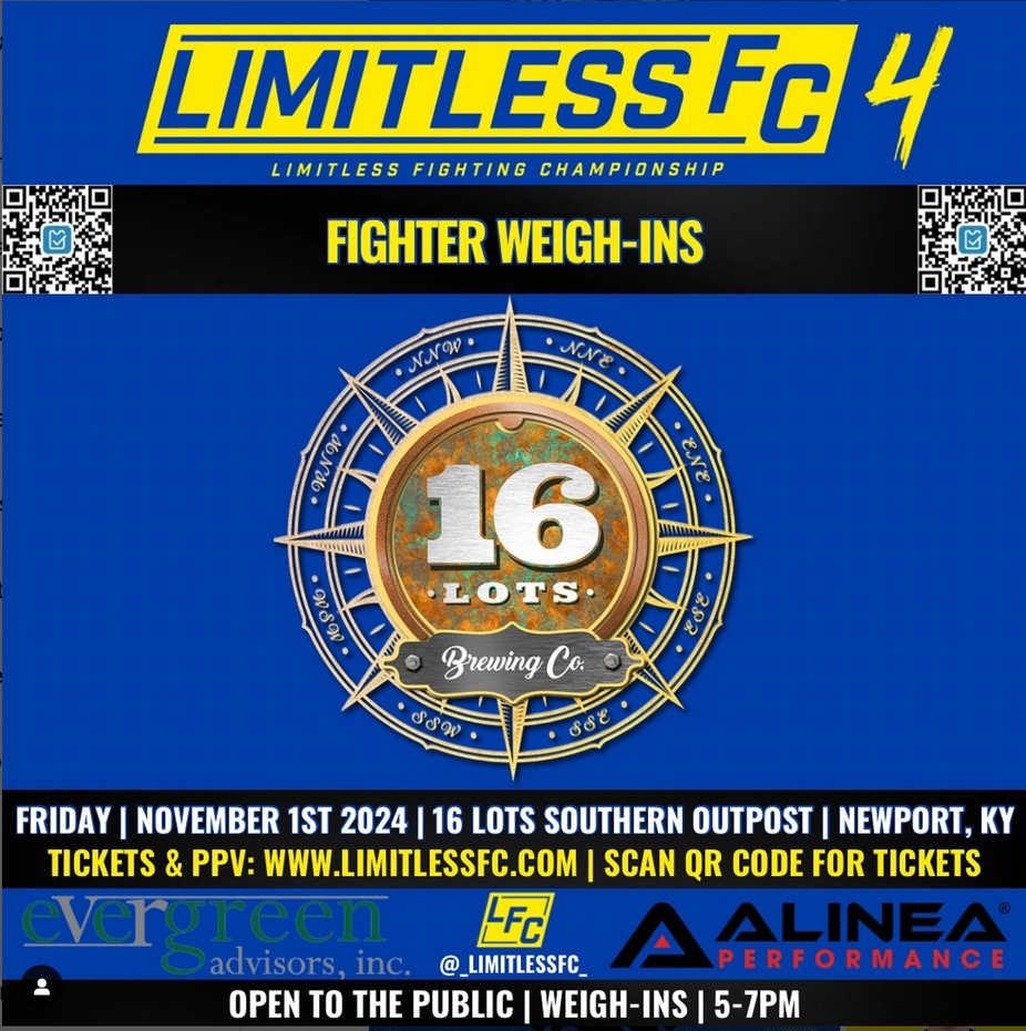 Weigh-In Night: Limitless Fighting Championship event photo