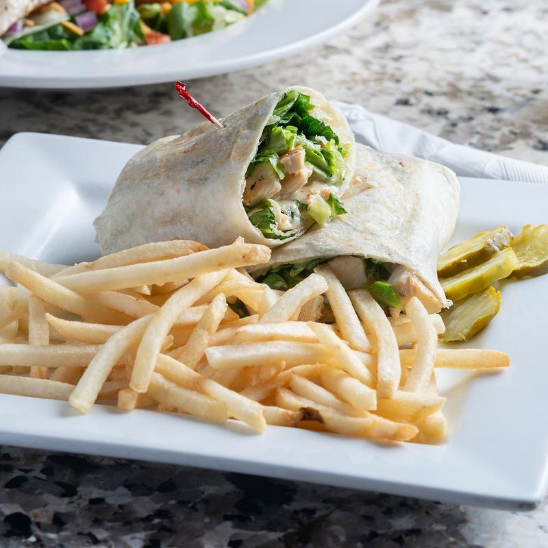 Chicken Caesar wrap photo
