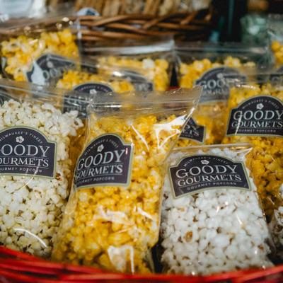 Goody Gourmet Popcorn.