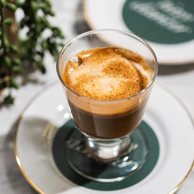 Double Espresso Coffee.