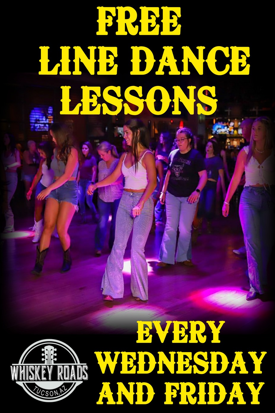 Whiskey Shooters Line Dance Lessons event photo