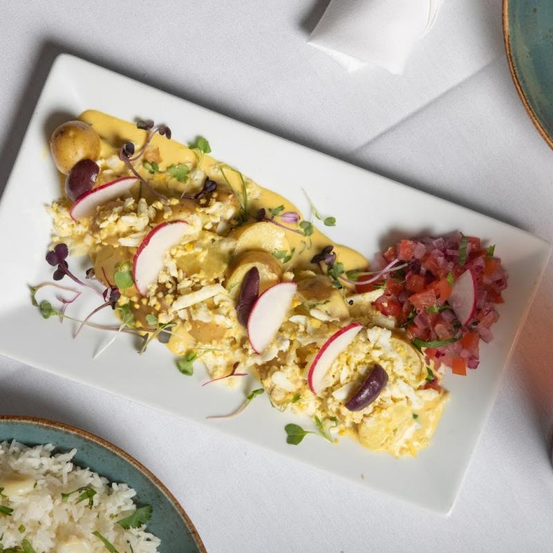 Papas A La Huancaina photo