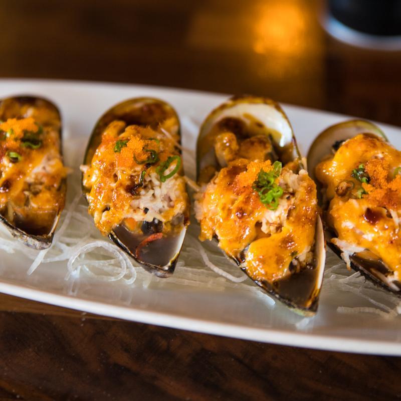 Baked Mussels (4pcs) photo