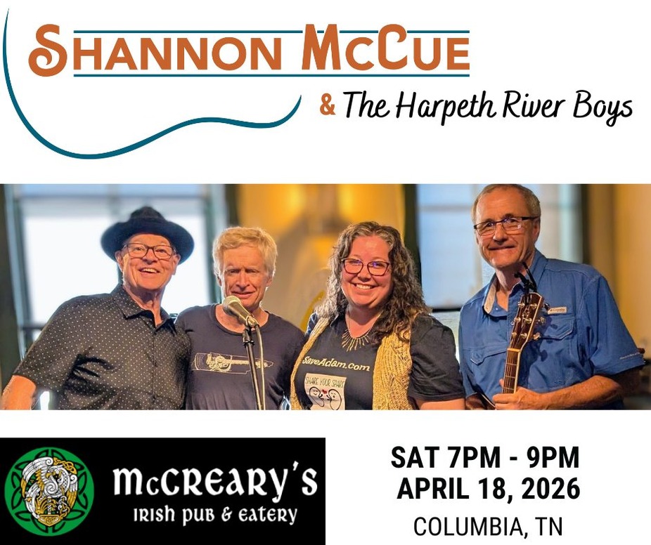 Shannon McCue & The Harpeth River Boys! event photo