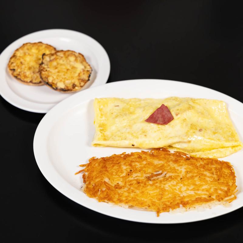 menu item 2 of 8, Meat & Cheese Omelet