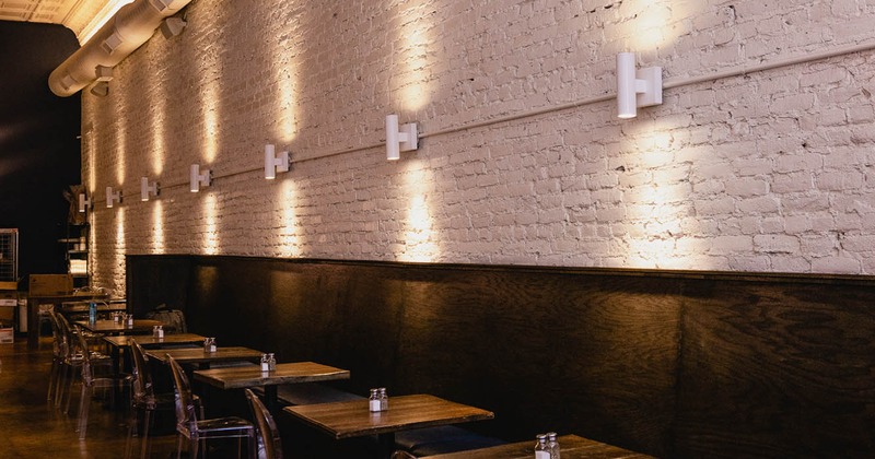 Dining and bar seating area