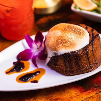 Winter S'mores Lava cake.
