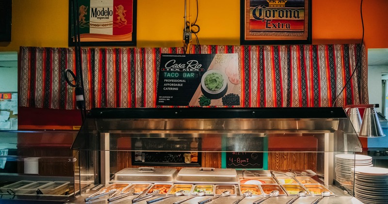 Cold display case for food