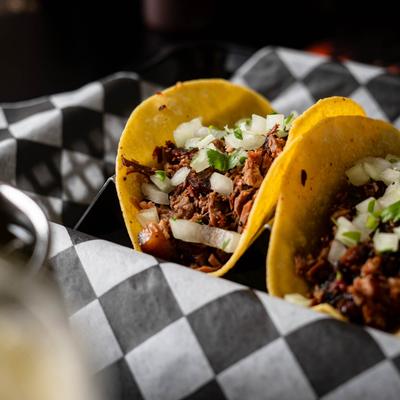Brisket tacos.