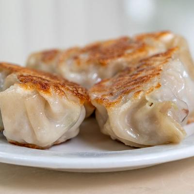 Pot stickers.