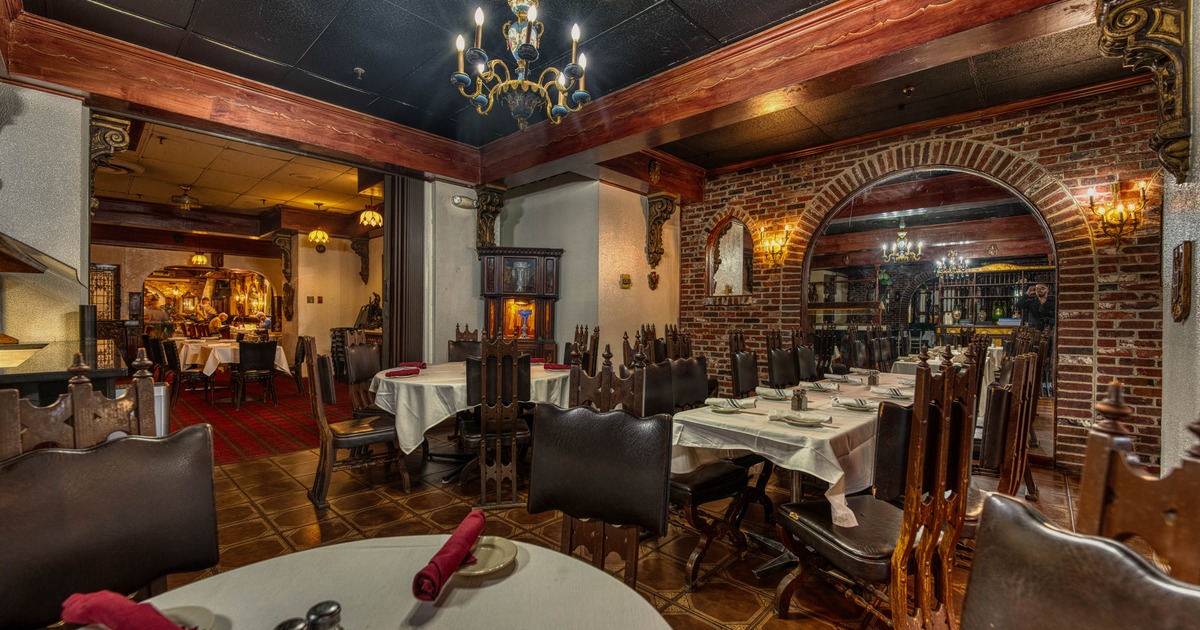 Interior, dining area
