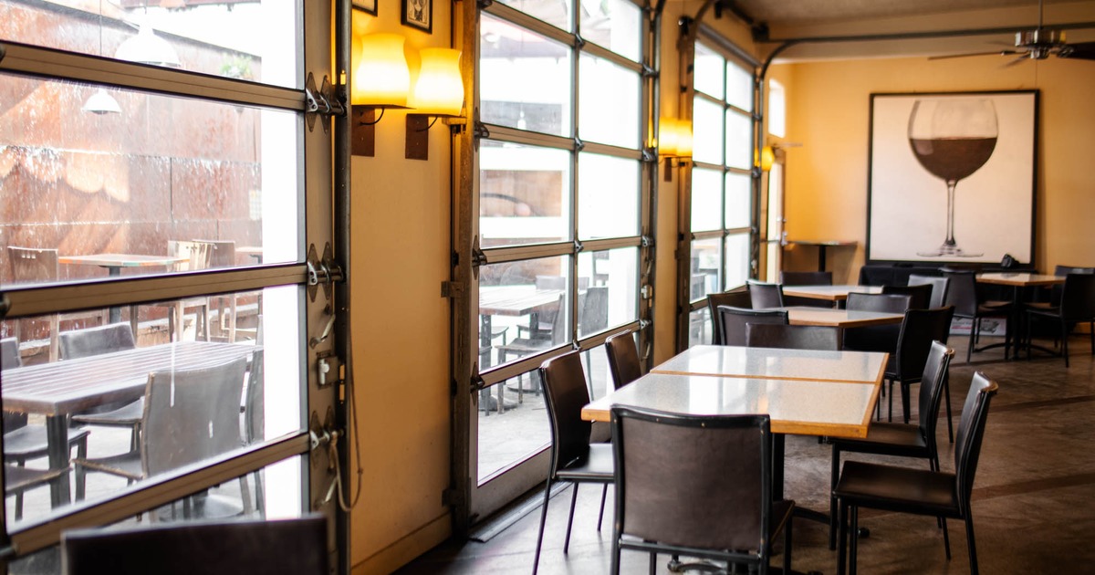 Interior, dining area