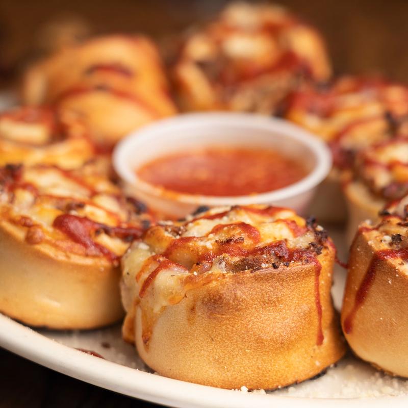 Meatball Sriracha Pinwheels photo