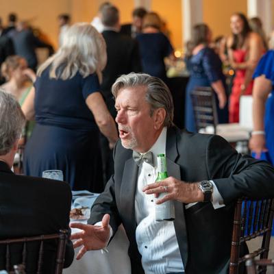People at an event or celebration.