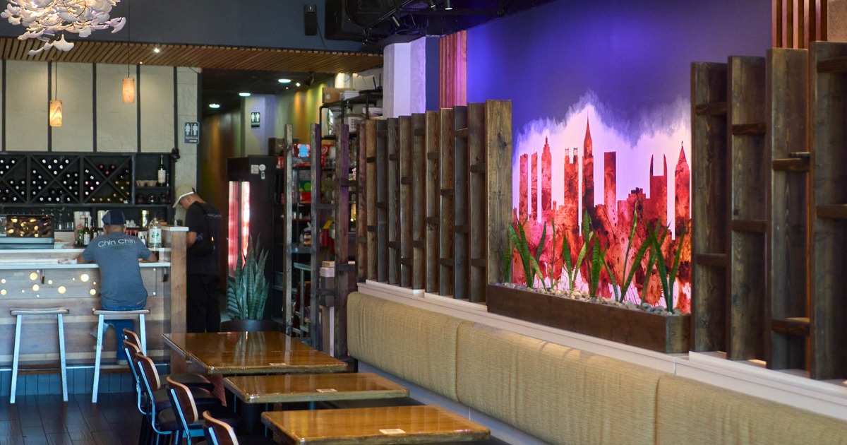Interior, seating area