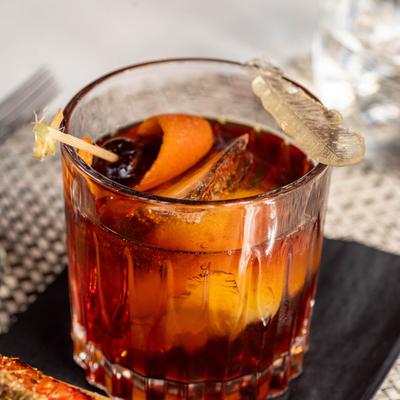 San Babila Old Fashioned cocktail.