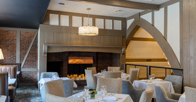 Interior seating area