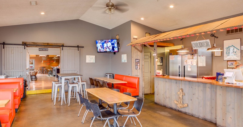 Dining area and an ordering counter