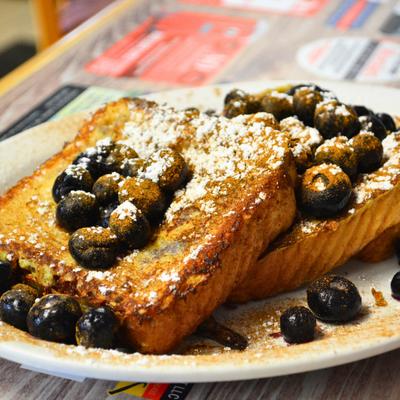 Blueberry French Toast.