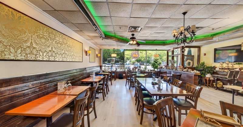 Interior, main dining area