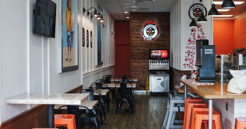 Interior, seating area