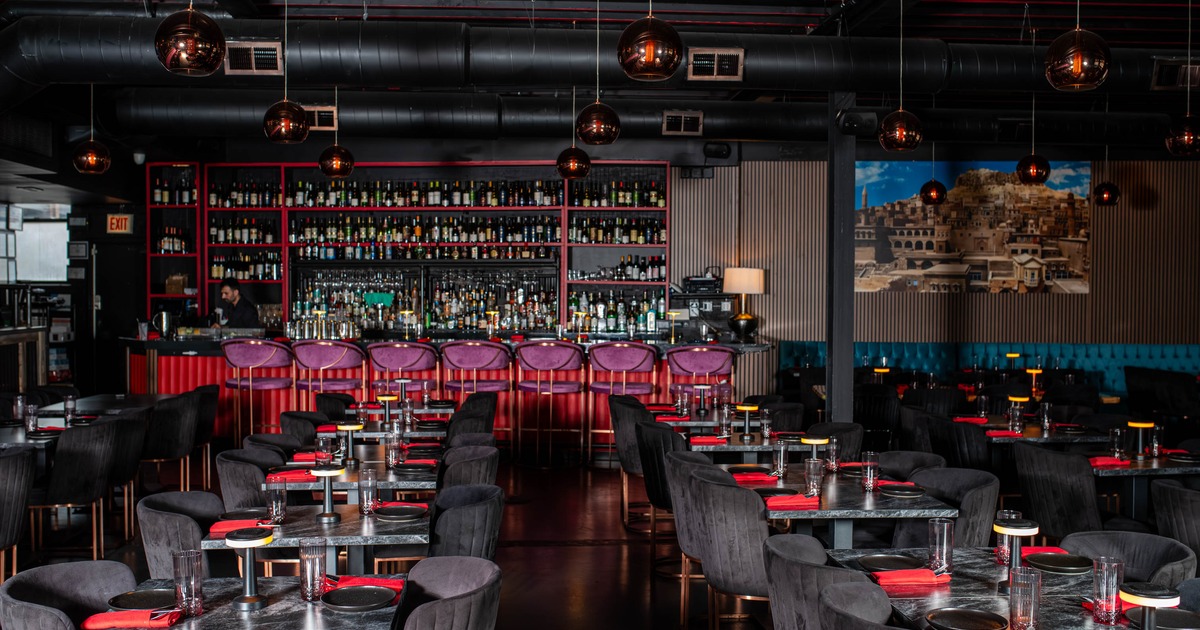 Interior dining area