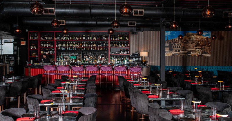 Interior dining area