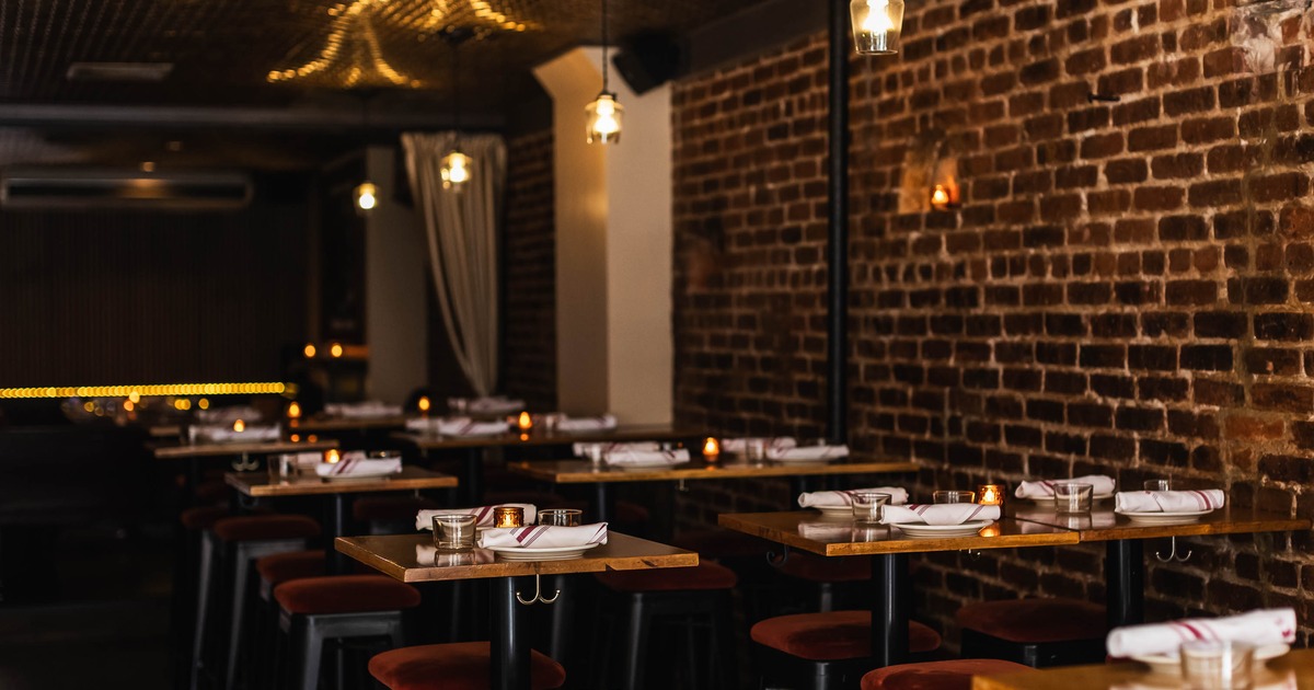 Interior, main dining area