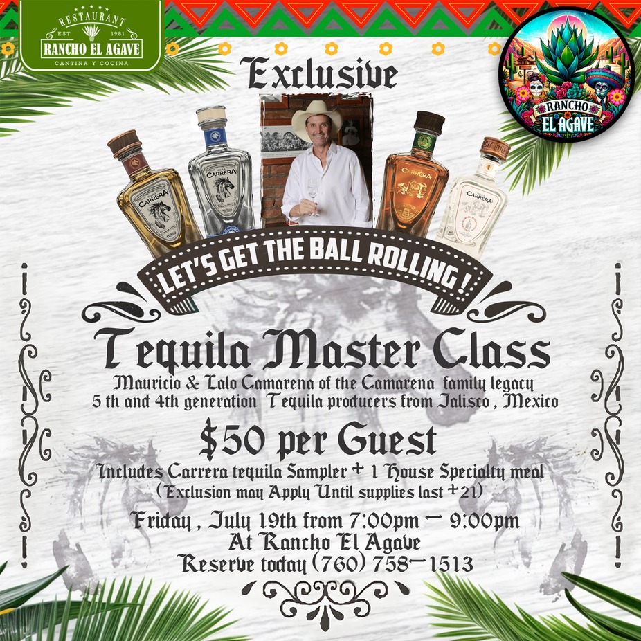 Tequila Master Class event photo