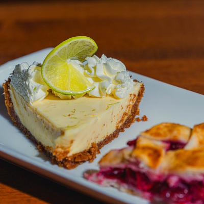 Key lime pie.