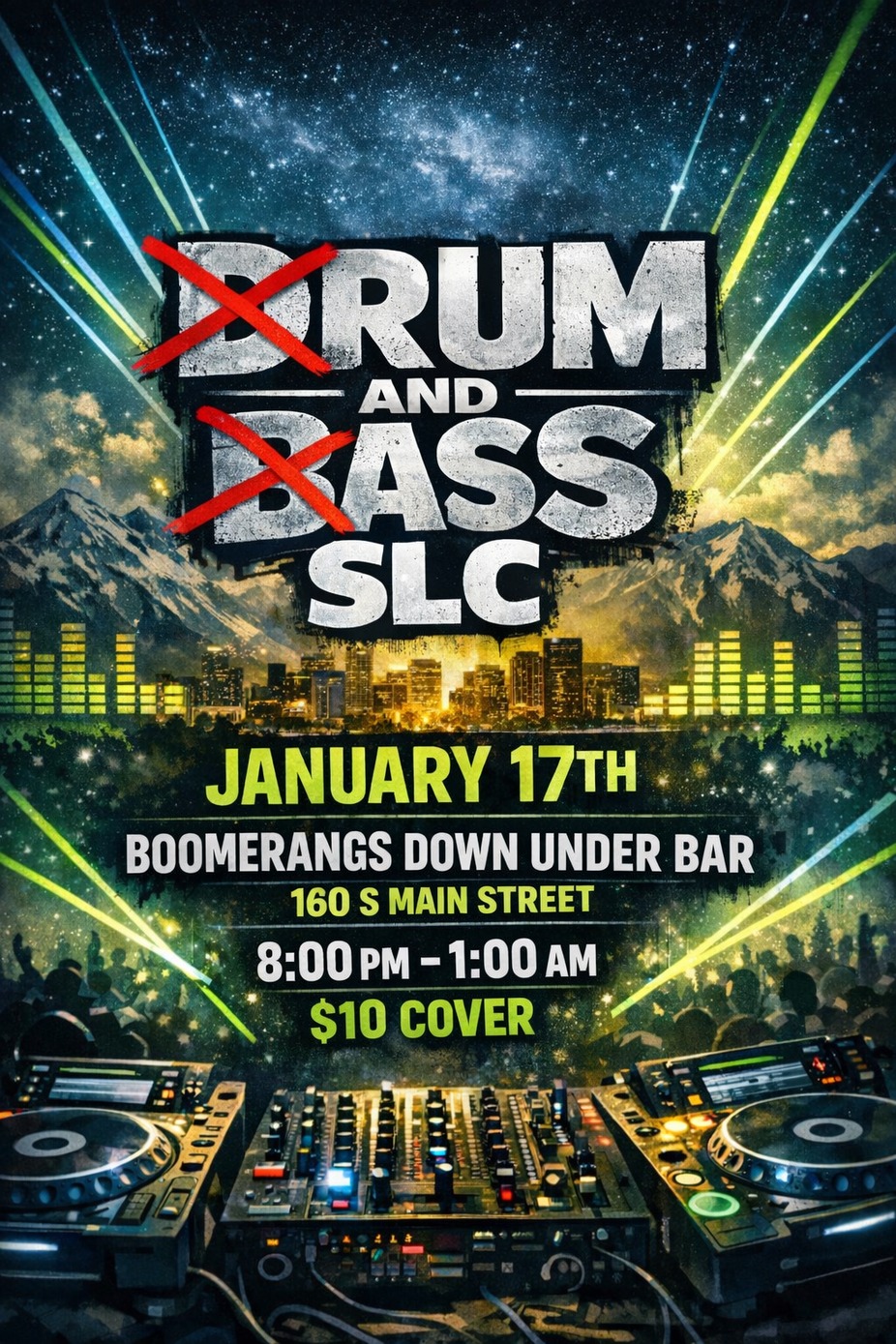 DRUM AND BASS SLC event photo
