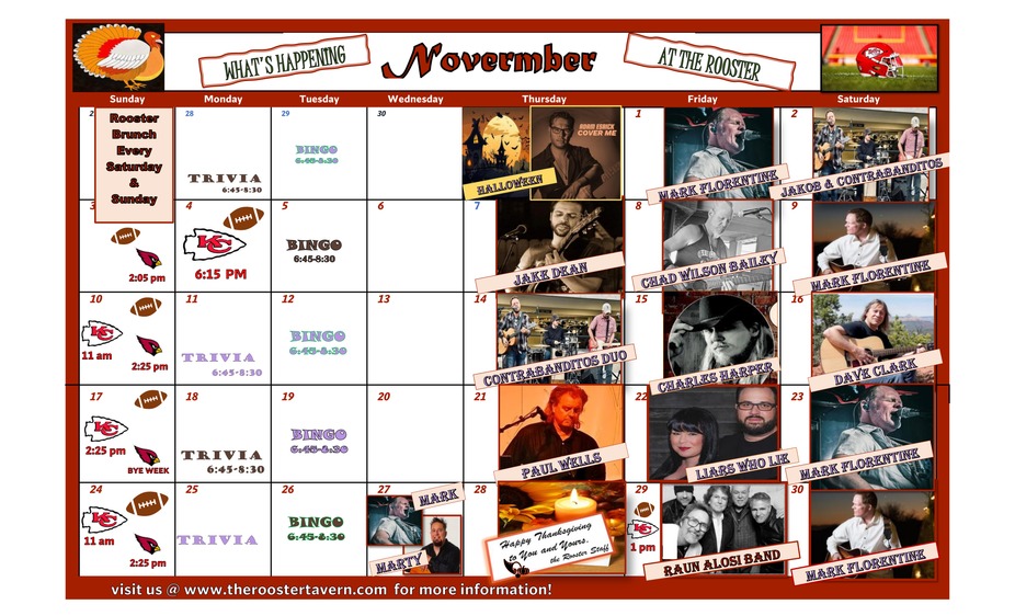 Upcoming Events in November event photo