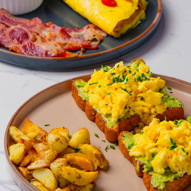 menu item 1 of 17, Avocado Egg Toast