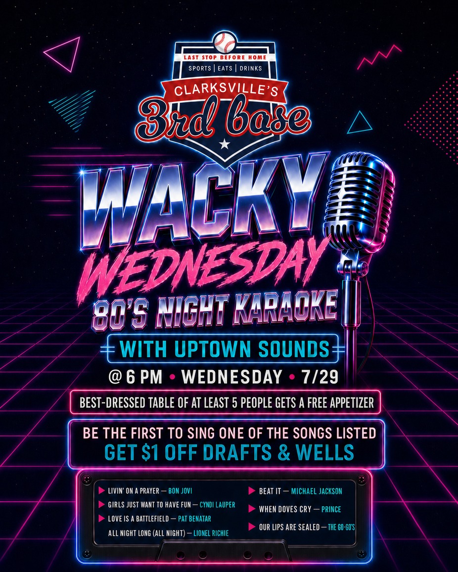 Wacky Wednesday 80's Night Karaoke event photo