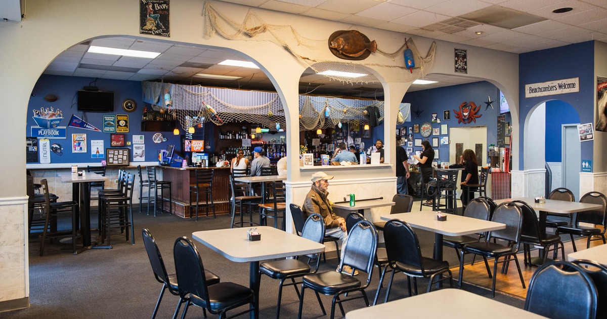 Interior, main dining area