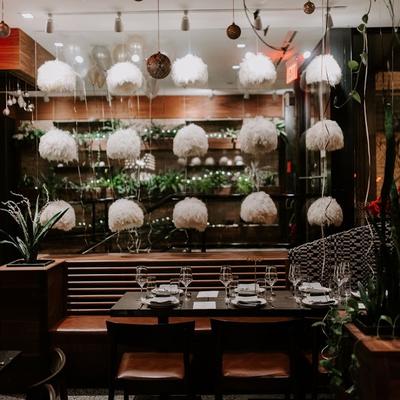 NYE - Table 57-58 with NYE Decoration and Papakhi