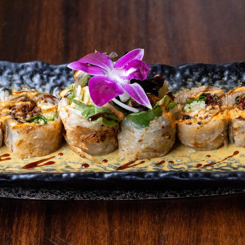 menu item 3 of 9, Iron Chef's Peking Duck Roll