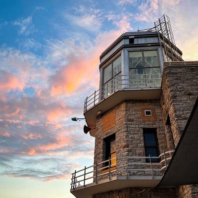 Exterior, an old Lookout tower